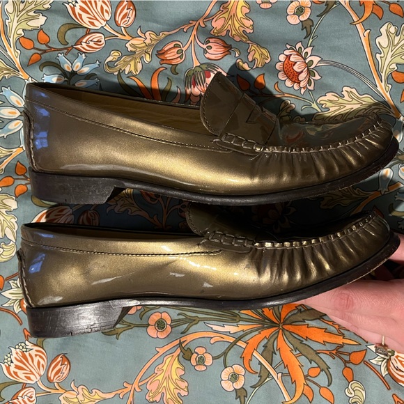 Cole Haan Gold loafers - Picture 3 of 9
